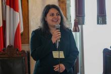 Uno degli interventi durante l'incontro