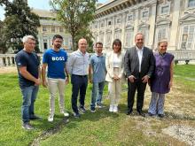 ass Corso e delegazione brasiliana