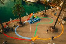 Installazione Genova 2024, ripresa panoramica