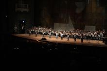 Spettacolo al teatro Carlo Felice delle scuole infanzia comunali a indirizzo musicale