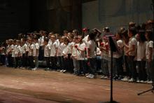 Spettacolo al teatro Carlo Felice delle scuole infanzia comunali a indirizzo musicale