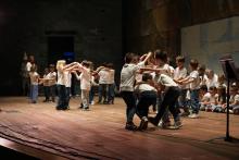 Spettacolo al teatro Carlo Felice delle scuole infanzia comunali a indirizzo musicale