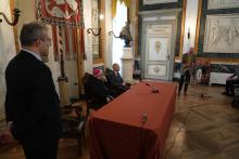 Visita Mons. Tasca a Tursi-Intervento Costa