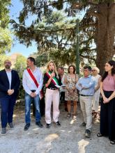 La Sindaca, il presidente del Municipio e gli assessori presenti
