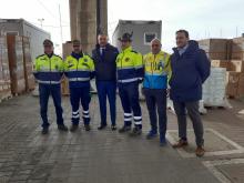 Donazione Materiale Sanitario Covid-Gruppo con Danilo Temporini e Sergio Gambino