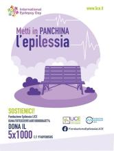 Volantino "Metti in panchina l'Epilessia"