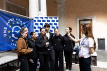 Festa dell'Europa nel cortile di Palazzo Tursi