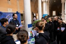 Festa dell'Europa nel cortile di Palazzo Tursi