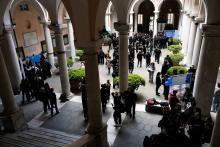 Festa dell'Europa nel cortile di Palazzo Tursi
