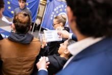 Festa dell'Europa nel cortile di Palazzo Tursi