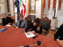 Firma Francesca Corso (Comune di Genova)