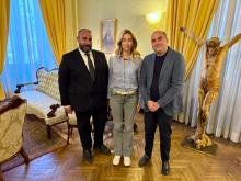 Firma accordo amicizia Genova e Galatone-Salis e Filoni Firma accordo amicizia Genova e Galatone-Salis e Filoni