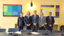 Firma accordo sicurezza stradale-Gruppo