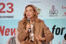 L'apertura del panel Unige da parte della sindaca Silvia Salis L'apertura del panel Unige da parte della sindaca Silvia Salis