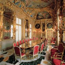 Un interno del Palazzo Tobia Pallavicino
