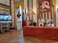 Genova Cup, torneo tennis weelchair -Intervento Bianchi 
