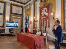 Genova Cup, torneo tennis weelchair -Intervento Fossati