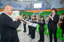 L'orchestra del Liceo Pertini