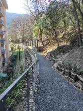 Consolidamento del percorso sopra via delle Ginestre mediante utilizzo di pietrame Consolidamento del percorso sopra via delle Ginestre mediante utilizzo di pietrame