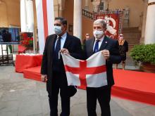 Presidente Giovanni Toti e Sindaco Marco Bucci