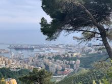 Una veduta del porto