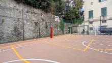 campo sportivo Villa Carrega - particolare