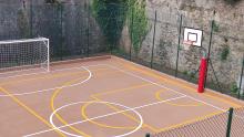 campo sportivo Villa Carrega - particolare