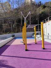 Un'immagine del nuovo complesso sportivo di via Novella