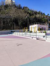 Un'immagine del nuovo complesso sportivo di via Novella