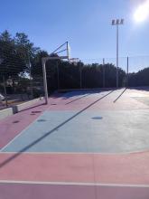 Un'immagine del nuovo complesso sportivo di via Novella