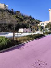 Un'immagine del nuovo complesso sportivo di via Novella