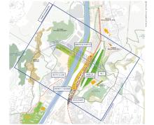 mappa parco del ponte