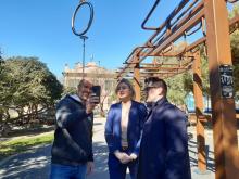 Inaugurazione area calistenica Quinto, Bianchi, Gandolfo