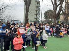 Inaugurazione scuola La Girandola di Mirko-Bambini