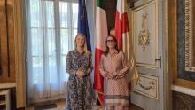 Incontro assessora Beghin e console d'Irlanda Sheehy