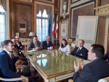 Incontro delegazione Amministrazione Marittima ucraina e Capitaneria di Porto-Gruppo