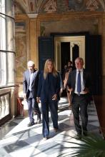 Incontro ex-Ilva Bucci, Salis, Urso