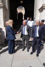 Incontro ex-Ilva, Salis, Urso, Bucci