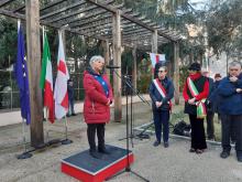 Intitolazione Giardini Don Lorenzo Ghiglione-Intervento Patrizia Altobelli