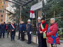 Intitolazione Giardini Don Lorenzo Ghiglione-Targa e gruppo