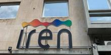 Insegna con il logo di Iren