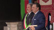 Il sindaco con Capaccio nel 2017