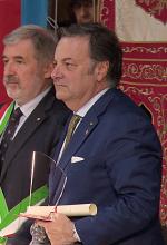 Un momento della cerimonia