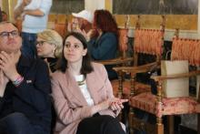 L'assessore di Torino Jacopo Rosatelli e la vicesindaca di Bologna Emily Clancy