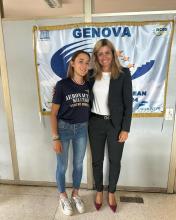 ludovica cavalli atleta e assessore bianchi