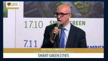 L'assessore Matteo Campora a Smart Green Cities