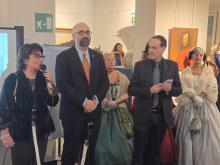 L'intervento della direttrice del Museo del Risorgimento Andreana Serra L'intervento della direttrice del Museo del Risorgimento Andreana Serra