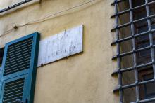 Targa piazza San Marcellino