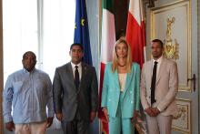 La sindaca Salis ha incontrato il console generale della Repubblica Dominicana a Genova Adolfo Pineda Espinosa La sindaca Salis ha incontrato il console generale della Repubblica Dominicana a Genova Adolfo Pineda Espinosa