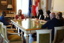 La sindaca Salis riceve a Palazzo Tursi l'ambasciatrice del Vietnam Nguyen Phuong Anh-colloquio